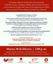 Martes 20 de febrero - Feria Internacional del Libro de La Habana