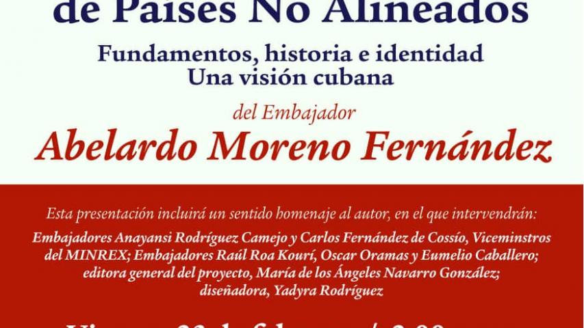 Presentación de los tomos IV y V del libro: El Movimiento de Países No Alineados Fundamentos, historia e identidad. Una visión cubana
