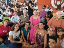 Acto en homenaje al 69 aniversario del Desagravio organizado por la Feu para el Ballet y Alicia Alonso