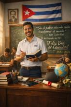  (ISRI) extiende su más profundo reconocimiento en este 22 de diciembre, Día del Educador en Cuba, a todos los maestros y profesores que, con entrega y vocación, han dedicado su vida a la formación de generaciones