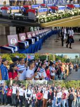 El ISRI rindió tributo a los 32 mártires del internacionalismo cubano caídos en Venezuela, víctimas de la agresión de los Estados Unidos.