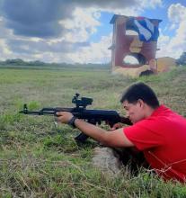 Desde la provincia de Matanzas los estudiantes de ISRI  en la primera línea de la preparación para la defensa de la Patria