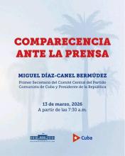 Intervención del primer secretario del Comité central del PCC  y Presidente de la República Miguel Díaz Canel