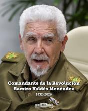 Fallece el comandante de la Revolución Cubana Ramiro Valdés Menéndez