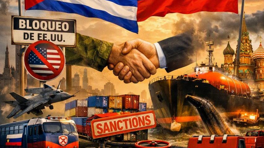 Díaz-Canel destaca los  excelentes lazos de amistad, cooperación y solidaridad que unen a Cuba y Rusia, en un contexto donde el apoyo de Moscú se vuelve crucial para contrarrestar el bloqueo estadounidense