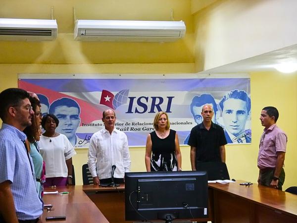 Foto: Inauguración de la Especialidad de Servicio Exterior