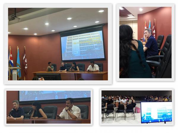 Homenaje al cine cubano ICAIC en su 65 Aniversario por parte de los estudiantes del ISRI