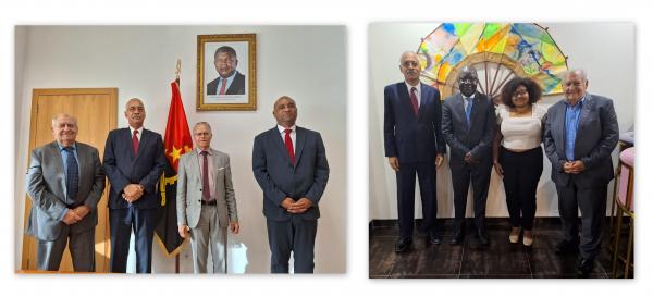 Encuentro con el Secretario de Estado para la Enseñanza Superior y delegación oficial del ISRI