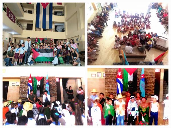 Estudiantes del ISRI organizaron un intercambio de los estudiantes de la Escuela primaria Chiqui Hernández