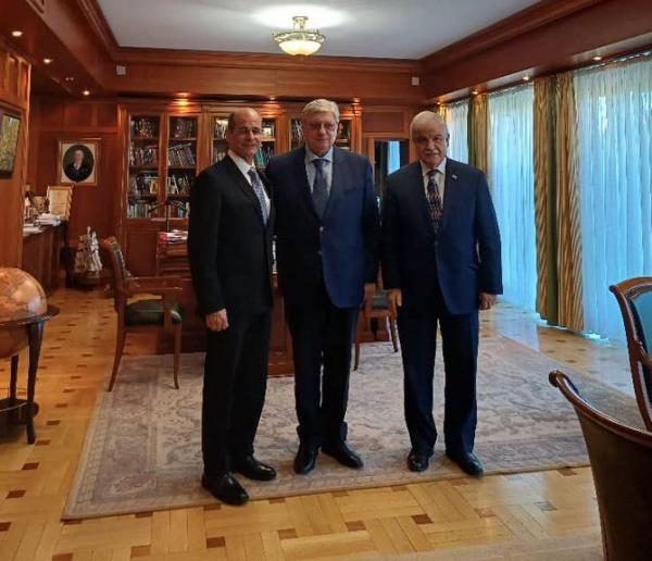 El Rector del ISRI, Rogelio Sierra Díaz fue recibido por el Rector del Mgimo_en embajador Anatoly V. Torkunov