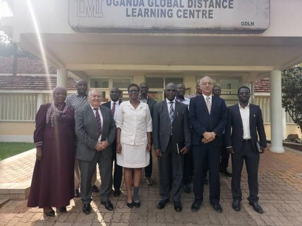 La delegación del ISRI  arribó a la capital de Uganda