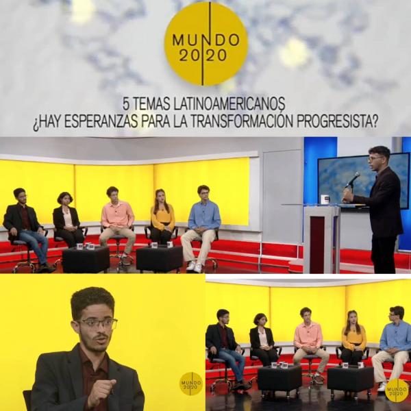 Cinco estudiantes del ISRI participan en programa televisivo Mundo 20/20.