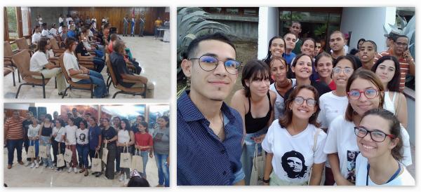 Futuros estudiantes del ISRI fueron recibidos por las máximas autoridades de Guantánamo para cumplir con su Servicio Militar en la Brigada de la Frontera