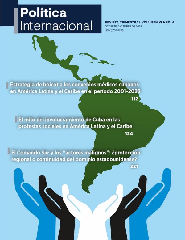 Revista de Política Internacional Volumen VI, Nro. 4 de 2024 (octubre-diciembre)