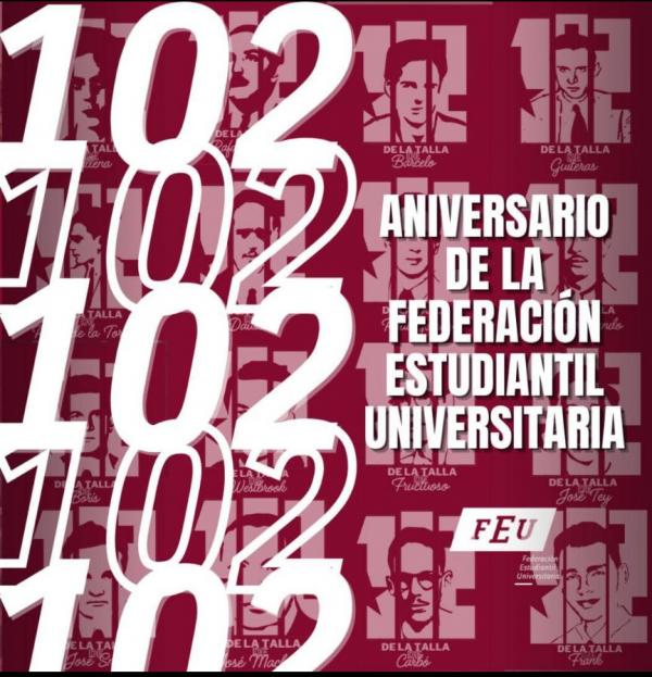 Aniversario 102 de la FEU