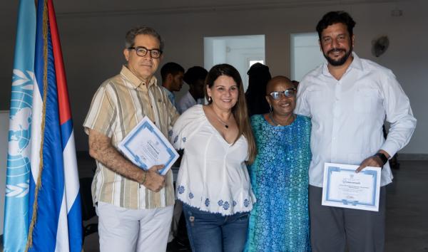 La ACNU fueron estimulados por el trabajo realizado en el 2024 socios individuales y colectivos entre ellos el ISRI fue destacado por activa participación de la Institución y sus estudiantes.