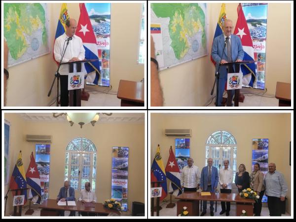 Convenio de Cooperaciónentre el ISRI "Raúl Roa García" y el Instituto de Altos Estudios Diplomáticos Pedro Gual.