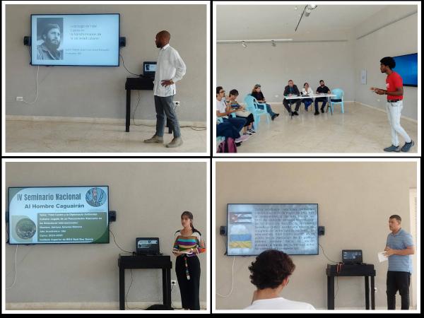 IV Edición del Seminario "Al hombre de Caguairán" realizado en el Centro Fidel Castro
