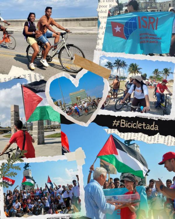 Bicicletada en saludo al reinicio de nuestras luchas por la independencia el 24 de febrero y la Protesta de Baraguá
