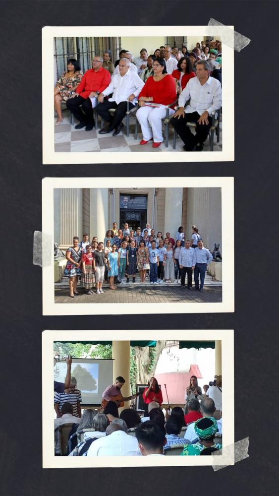 En la sede del ICAP los estudiantes del ISRI rindieron homenaje al Comandante Hugo Chávez Frías