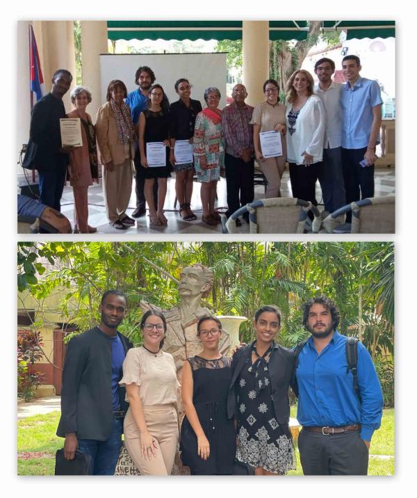 Estudiantes del ISRI participaron como ponentes en el Pre-Evento del Capítulo Provincial La Habana del XIV Seminario Internacional de Derecho Internacional de la Escuela de Verano