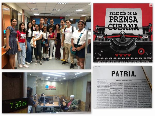 Felicidades para los profesionales de la Prensa Cubana, los estudiantes y trabajadores del ISRI reconocen el sacrificio del día a día y sus resultados