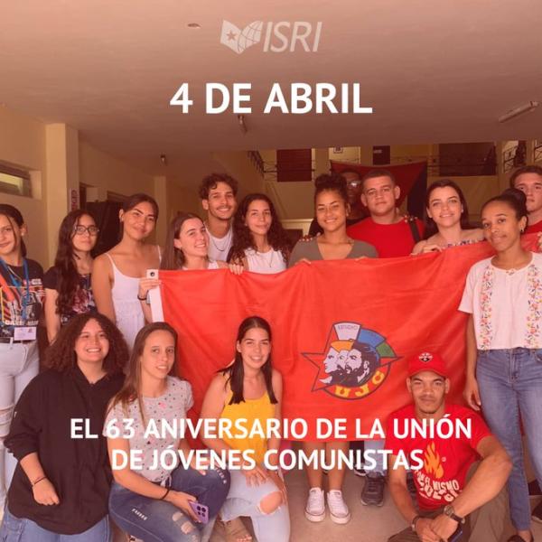 Un aniversario más de la UJC , una organización que por 63 años ha reflejado el compromiso, la pasión y la unidad de la juventud cubana