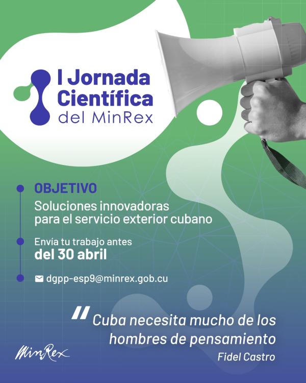 1ra Jornada Científica del MINREX