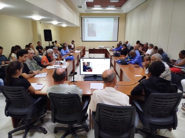 Taller sobre el trabajo político ideológico en el ISRI
