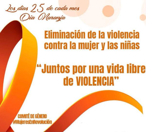 Día Naranja por la eliminación de la violencia contra mujeres y niñas