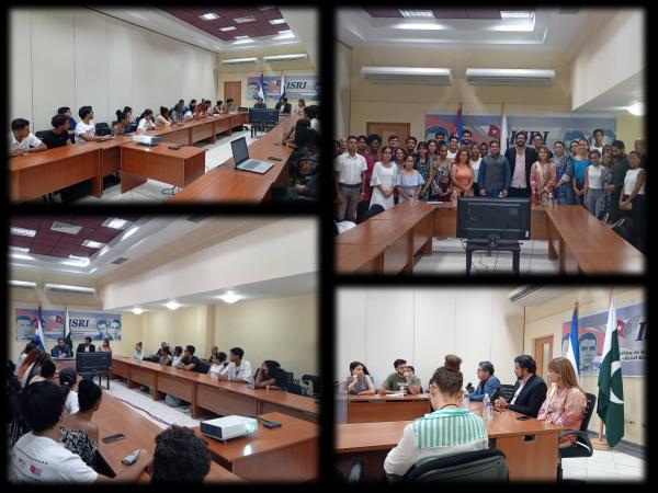 Intercambio con el Embajador de Pakistan en Cuba, excelentísimo Señor Shahbaz M. Malik