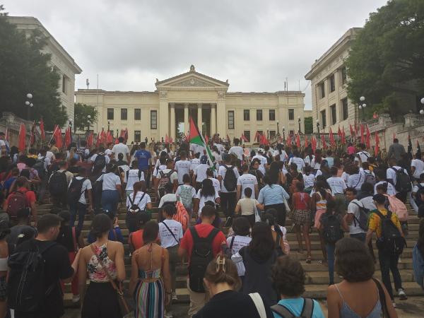 Conmemoración aniversario 80 del ingreso de Fidel Castro en la Universidad de La Habana
