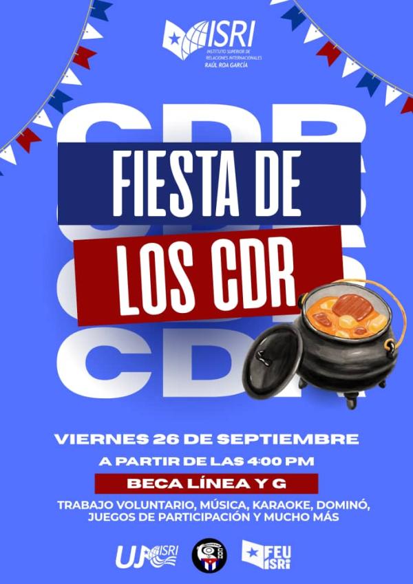 Desde la beca de Línea y G te invitamos a sumarte a la fiesta por el 65 Aniversario de la fundación de CDR