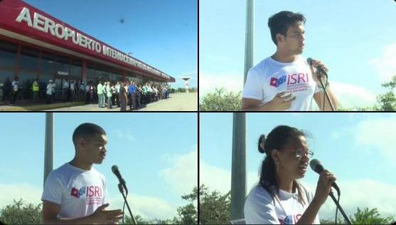Acto por el 65 aniversario del ataque al Aeropuerto de Santiago 