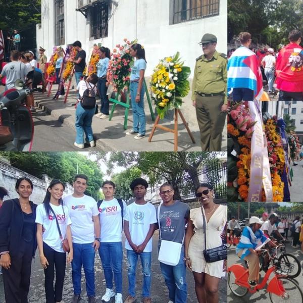 Ceremonia de honor realizada en conmemoración del 69 Aniversario del Asalto al Palacio Presidencial y la Toma de Radio Reloj
