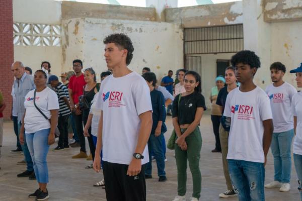 Los estudiantes de la FEU del ISRI  participamos en el Bastion Universitario 2026 del Año del Centenario de Fidel