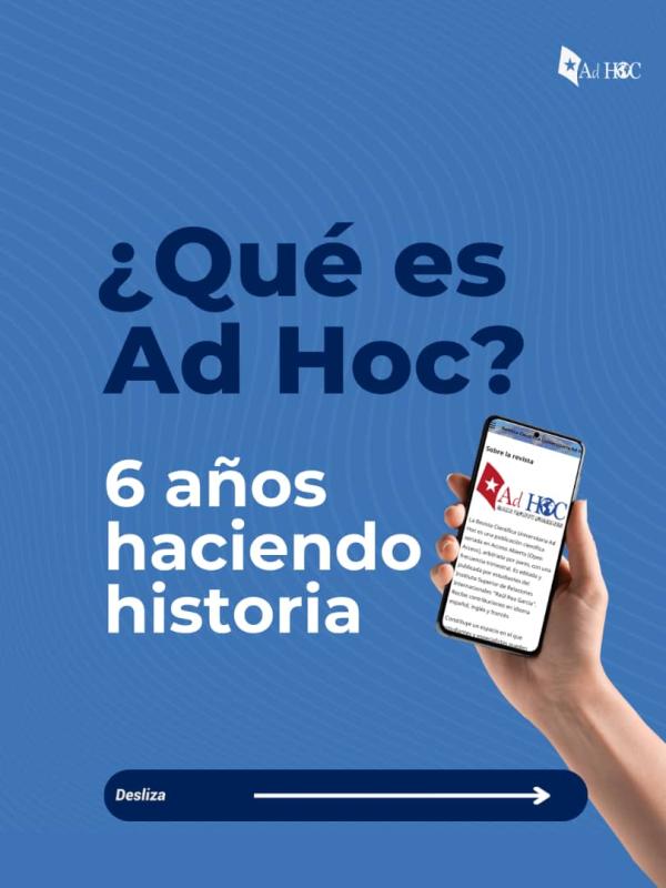 Revista Ad Hoc celebra su sexto aniversario