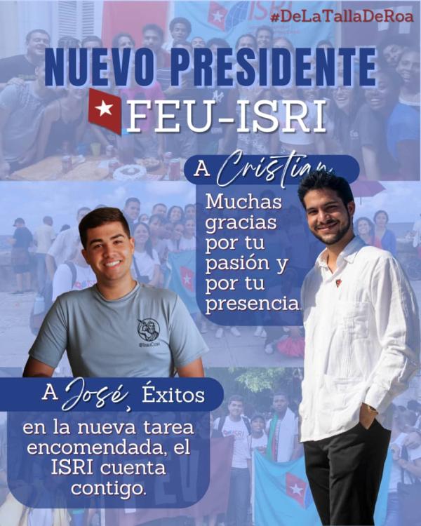 nuevo Presidente del Consejo de la Federación Estudiantil Universitaria (FEU)