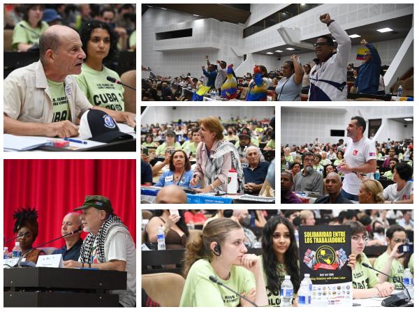 Encuentro de Solidaridad Internacional "Por un mundo sin bloqueo: solidaridad activa en el centenario de Fidel"