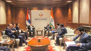 12 de septiembre de 2026, Cuba fortalece alianzas con países del Sur Global durante cumbre de los Brics, La 18va. Cumbre de los Brics comenzó este sábado 12 de septiembre en Nueva Delhi. Cuba participa por segundo año consecutivo como país socio, con una delegación encabezada por el canciller Bruno Rodríguez Parrilla, quien sostuvo encuentros bilaterales con el primer ministro de Vietnam, Le Minh Hung, y con sus homólogos de Brasil e India. 