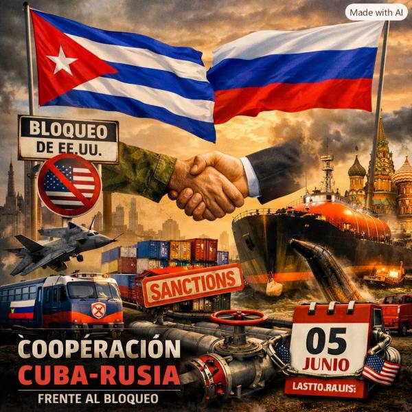 Díaz-Canel destaca los  excelentes lazos de amistad, cooperación y solidaridad que unen a Cuba y Rusia, en un contexto donde el apoyo de Moscú se vuelve crucial para contrarrestar el bloqueo estadounidense