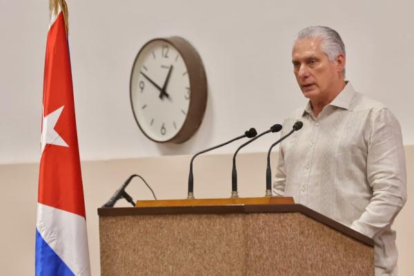 8 de agosto de 2026, Discurso pronunciado por Miguel Mario Díaz-Canel Bermúdez, Primer Secretario del Comité Central del Partido Comunista de Cuba y Presidente de la República, en la clausura del XXIV Encuentro Internacional de Partidos Comunistas y Obreros, en el Palacio de Convenciones,  “Año del Centenario del Comandante en Jefe Fidel Castro Ruz”.