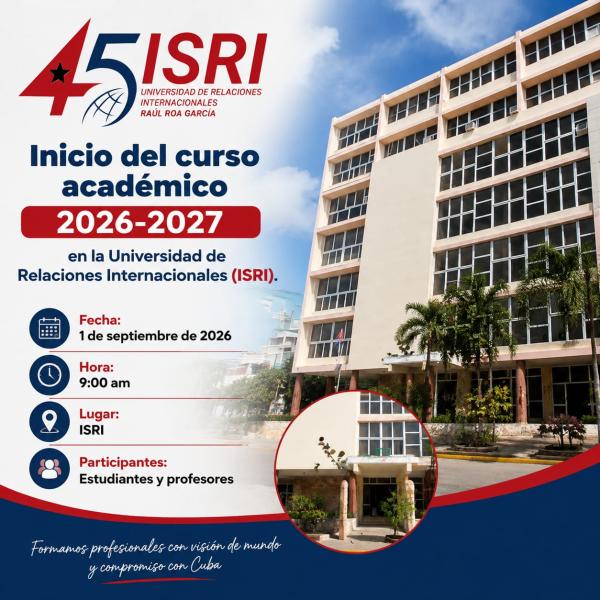 quedó inaugurado el curso académico 2026, reafirmando el compromiso de la institución con la formación integral de profesionales en el ámbito de la diplomacia, la política internacional y la defensa de la soberanía nacional.