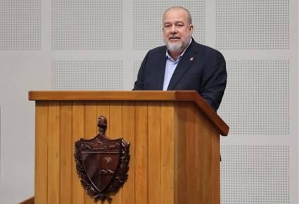 Evaluación de las transformaciones económicas en la ANPP. El primer ministro Manuel Marrero Cruz intervino ante el Parlamento para detallar el avance en la implementación de las 121 transformaciones económicas y sociales previstas para los meses de junio y julio.