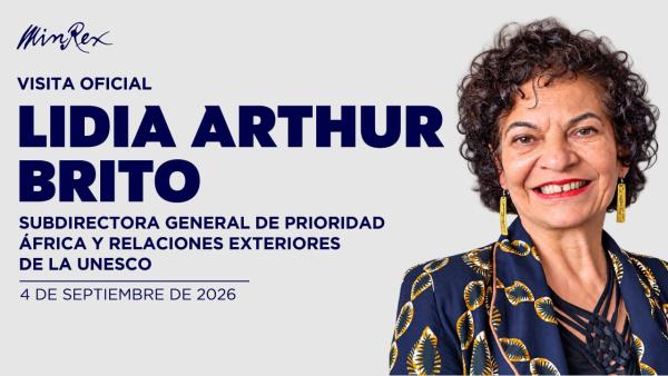 La Habana, 4 de septiembre de 2026. – La Excma. Sra. Lidia Arthur Brito, subdirectora general de Prioridad África y Relaciones Exteriores de la Organización de las Naciones Unidas para la Educación, la Ciencia y la Cultura (UNESCO), arribó hoy a Cuba en visita oficial.