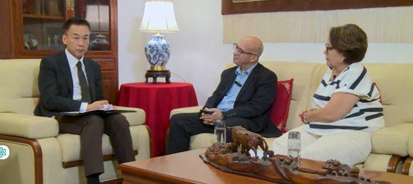 En estreno, Podcast "Es la Idea" con Hua Xin, embajador de China en Cuba
