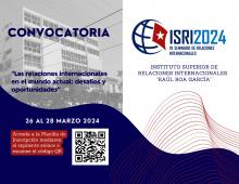 Convocatoria evento ISRI 2024