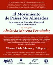 Presentación de los tomos IV y V del libro: El Movimiento de Países No Alineados Fundamentos, historia e identidad. Una visión cubana