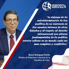 Palabras del Ministro Bruno Rodríguez Parrilla