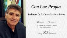 El Centro Fidel Casto te invita a la conferencia del Dr.C.  Carlos Tablada en el espacio "Con luz propia ...."